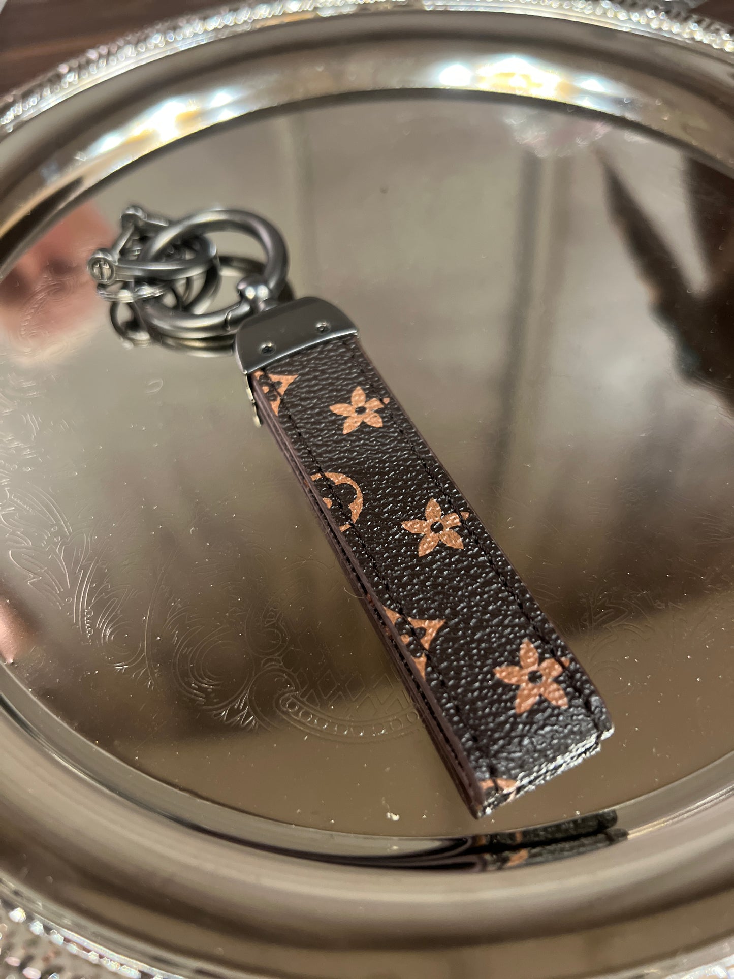 Designer Clover Key Chain