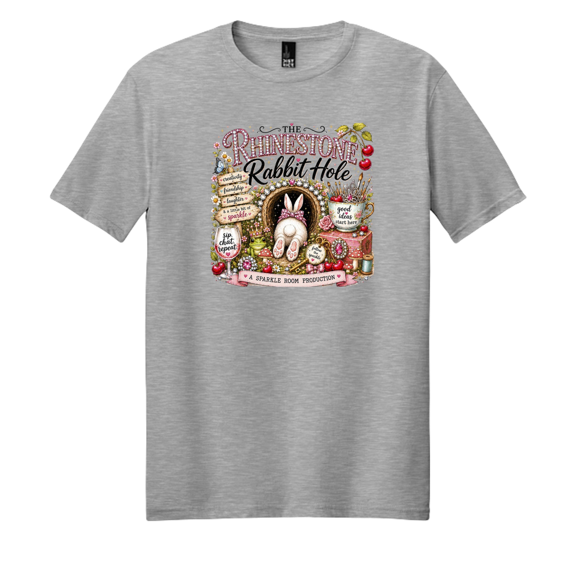 Light Heather Grey - DM108 - FRONT