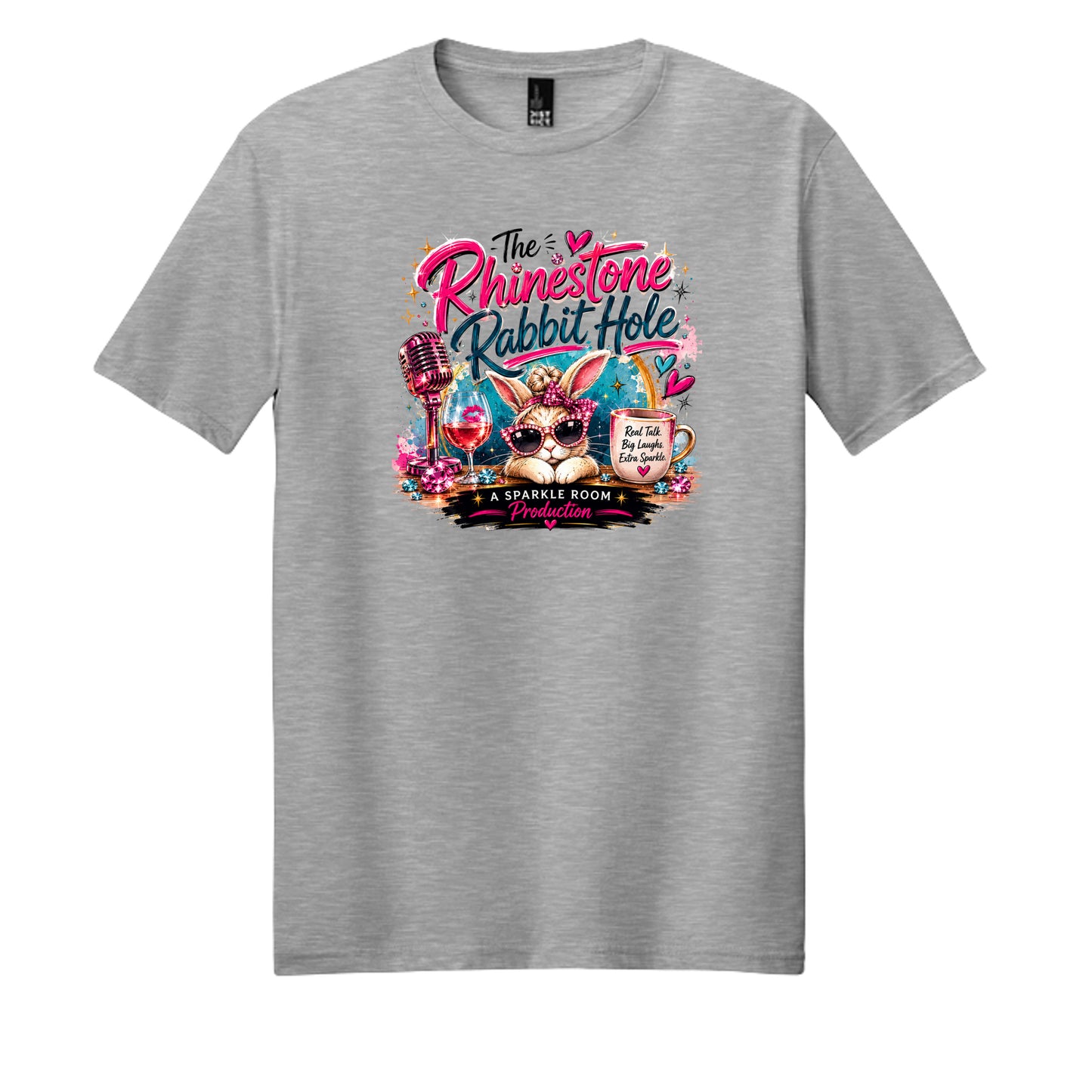 Light Heather Grey - DM108 - FRONT
